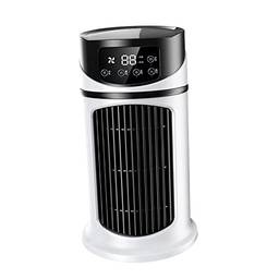 Bothyi Condicionador de ar portátil Ventilador de resfriamento de água USB ajustável Silencioso espaço pessoal Resfriador de ar evaporativo Ventilador de ar, BRANCO