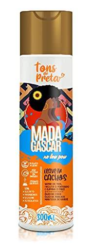 Leave In Madagascar, Tons de Preta, 300 ml, low poo, Fórmula liberada