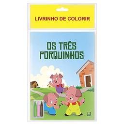 Livrinho de colorir: Os Três Porquinhos