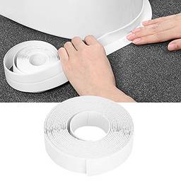 Duokon 22 mm seladores, branco PE Kitchen banheiro panos à prova d'água fita de vedação placa de fogão vaso sanitário fita adesiva para cozinha, banheiro, banheira, vaso sanitário, chão de parede